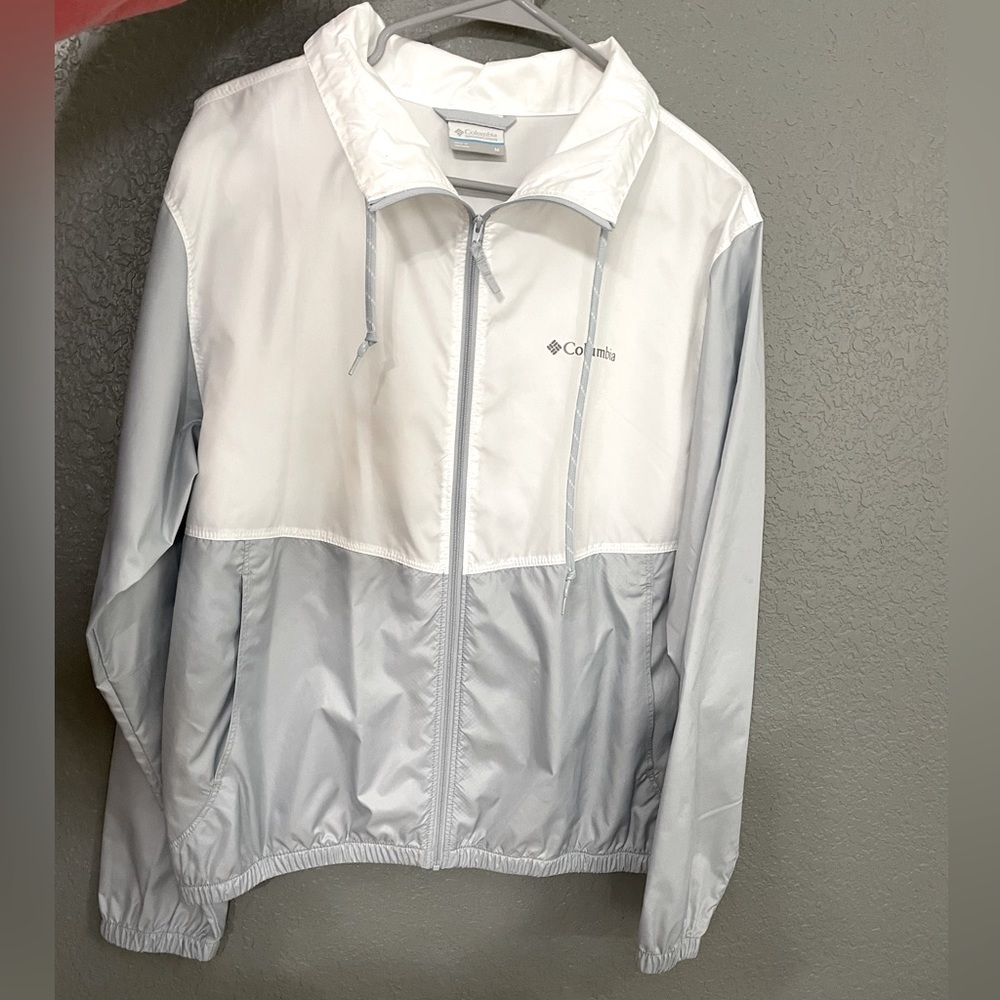 Two Toned Lightweight Columbia Rain Jacket